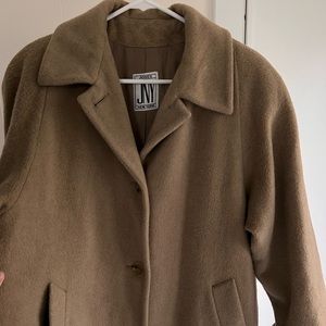 Oversized Large Wool Trench Coat